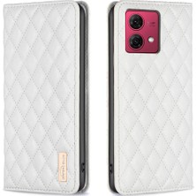 Yihang Boutique Motorola Moto G84 5g Için Kılıf Pu Deri Manyetik Toka Flip Folyo Koruyucu Kapak Tutucu Kılıf (Yurt Dışından)