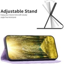 Yihang Boutique Xiaomi 14 Pro Için Kılıf Pu Deri Manyetik Toka Flip Folyo Koruyucu Kapak Tutucu Kılıf (Yurt Dışından)