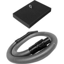 Marketto Karaca Vantuz Action Force F3 Uyumlu Süpürge Hortumu ve Sünger Filtresi