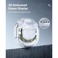 Eddyscale Kristal Kulaklıklar Bluetooth Kulaklıklar Tws Kulaklıklar Bluetooth 5.3 (Yurt Dışından)