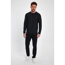 Alexander Gardi Bisiklet Yaka Basic Regular Fit Sweatshirt (E23-00160 00)