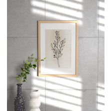 The Poster Store Co Botanıcal Lınes 3'Lü Ahşap Çerçeveli Poster