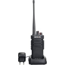 Retevis RT29 Walkie Talkie, yüksek performans, 3200 mAh pil, 16 kanal, CTCSS/DCS-VOX alarm, uzun mesafe telsiz (siyah, 1 adet)