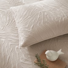 Linens Wild Çift Kişilik Yatak Örtüsü Seti Bej