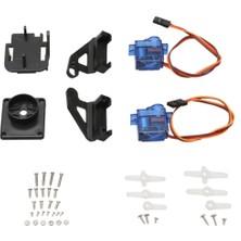 Hermoso Çift Akslı Servo Gimbal Titreşim Önleyici Kamera Platform Montajı (Yurt Dışından)