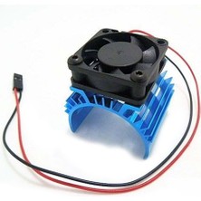 Hermoso 1/10 Rc Araba Için 5V Soğutma Fanlı Isı Emici 540 550 3650 Boyutlu Motor (Yurt Dışından)