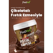 FoodNut Çikolatalı Fıstık Ezmesi 1 kg - Çikolata Parçacıklı Fıstık Ezmesi