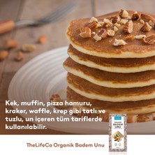 TheLifeCo Organik Badem Unu 250  gr (Glutensiz, Katkısız, Vegan)