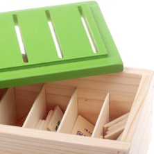 Hamaha Wooden Toys Ahşap Eğitici Geliştirici Bilgi Sınıflandırma Kutusu Mazgal Oyuncak