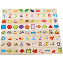 Hamaha Wooden Toys Ahşap Eğitici Geliştirici Bilgi Sınıflandırma Kutusu Mazgal Oyuncak