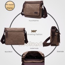 Girlhood And Boyhood Erkek Günlük Çanta Kanvas Crossbody (Yurt Dışından)