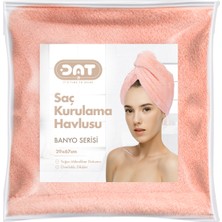 Dat35 Mikrofiber Extra Yumuşak Saç Havlusu Saç Bonesi Plaj Deniz Havuz Banyo Saç Kurutma Baş Havlu Bone