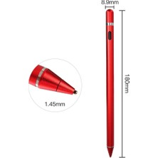 Techmaster Tüm Cihazlar ile Uyumlu Stylus Hassas Yazı Çizim Kalemi 2. Nesil