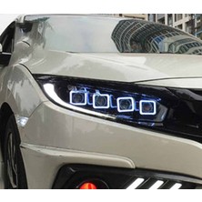 BoostZone Honda Civic Fc5 (2017- 2019) Bugatti Style LED Far Seti LAM-T054