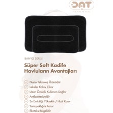 Dat35 3lü Havlu Seti Banyo Boy Havlusu Saç Havlusu Saç Bonesi Yumuşak Super Soft Doku Ekonomik Çeyiz Paket