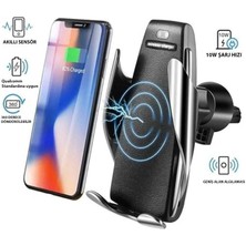 BoostZone Smart Sensor Kablosuz Şarj Özellikli Telefon Tutacağı