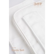 Dat35 3lü Havlu Seti Banyo Boy Havlusu Saç Havlusu Saç Bonesi Yumuşak Super Soft Doku Ekonomik Çeyiz Paket