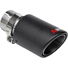 BoostZone Akrapovic Karbon Egzoz Ucu Rpl Oval Uc 55X75MM