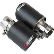 BoostZone Akrapovic Karbon Egzoz Ucu Rpl Oval Uc 55X75MM