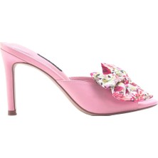 Nine West Duru 3fx Pembe Kadın Topuklu Terlik