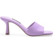 Nine West Pızale 3fx Lila Kadın Topuklu Terlik