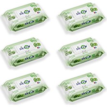 Silyon Islak Mendil Aloe Vera 90'lıx6 Adet