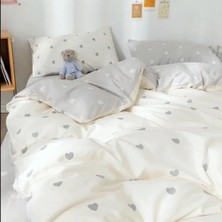 instababyrooms Tek Kişilik 160X220CM Pamuklu Çarşafsız Nevresim Takımı Model  00004