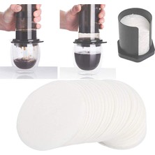 Passing Aeropress Kahve Makinesi ve Espresso Makinesi Için 350 Adet Yuvarlak Tek Kullanımlık Damla Kahve Filtre Kağıdı Süzgeçler (Yurt Dışından)