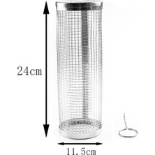 Passing Adet Barbekü Izgara Sepeti Haddeleme Izgara Sepeti Paslanmaz Çelik Izgara Ağı Barbekü Izgara Taşınabilir Izgara Sepetleri-A (Yurt Dışından)