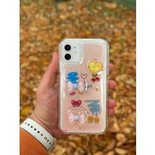 SPHONE Apple iPhone 11 Kılıf 3D Kabartmalı Emoji Ayıcık Kalp Kelebek Rıch Gırl Yazılı Cool Aşko Kreasyon