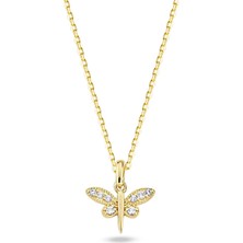 14 Ayar Altın Yusufçuk Kolye 1.8 gr