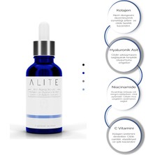 Alite  , Anti Aging  + Hyaluronik Asit+C Vit /Nemlendirici,  Serum