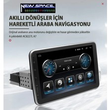 New Space Audıo 360-CM 360 Derece Dönebilen Android Ekran-4ç-Carplay-2+32-Rds-Ips-Her Model Araca Uygun