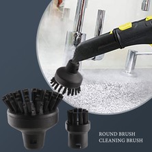 Passing Karcher Için Sc1 Sc2 Sc3 Sc4 Büyük Yuvarlak Fırça Temizleme Fırçası Buharlı Temizleyici Eki Adaptörü Ev Temizleme Fırçası (Yurt Dışından)