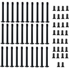 Passing 60 Adet Bilgisayar Kasası Soğutma Fanı Vidaları Bilgisayar Fanı Montaj Uzun Kısa Vidalar Fan Radyatör Aksesuarları (Yurt Dışından)