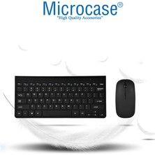 Microcase Tablet ve Bilgisayarlar Için 2.4g Wireless Bluetooth Kablosuz Klavye ve Optik Fare Seti AL3946