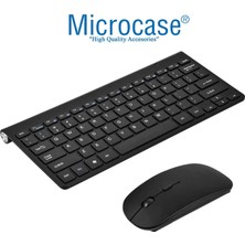 Microcase Tablet ve Bilgisayarlar Için 2.4g Wireless Bluetooth Kablosuz Klavye ve Optik Fare Seti AL3946