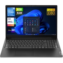 Lenovo V15 G4 IAH Intel Core i5 12500H 8GB 512GB SSD 15.6'' FHD Freedos Taşınabilir Bilgisayar 83FS001HTR