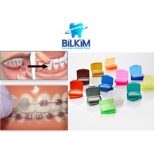 Polywax 10 Adet Çilek Aromalı Ortodonti Mumu- Diş Teli Mumu - Braket Mumu Wax- Ortodontik Wax