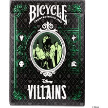 Bicycle® Disney Villains Oyun Kartları – Yeşil