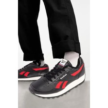 Reebok Revind Run Core Black Leather Siyah Deri Erkek Spor Ayakkabı