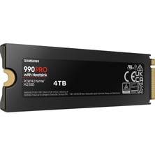 Samsung 990 Pro Heatsink 4TB 7450-6900MB SSD