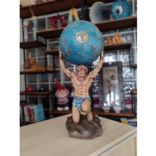 İkona Sanat Polyester Atlas Biblo Büyük Boy