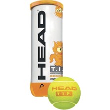 Head Tıp Orange 8-9 Yaş 4 Adet 3’lü Çocuk Tenis Topu