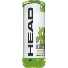 Head Tıp Green 9-10 Yaş 4 Adet 3’lü Çocuk Tenis Topu