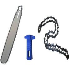 Tudix Fgd 3/25 38 Diş Pala Zincir ve Eğe Sapı Set