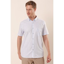 İmza Kısa Kollu Karelicepli Pamuklu Klasik Comfort Fit Rahat Kesim Gömlek 1004230156