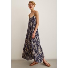 Never More Boncuk Askılı Salaş Elbise