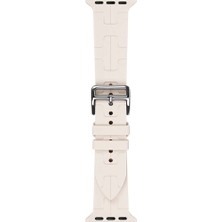 Pilanix Apple Watch 44 mm Için Katman Desenli Krd-92 Renkli Silikon Kayış-Kordon