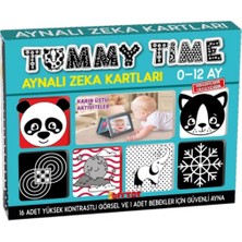 Bebeğimin Zeka Oyunları Seti  No:2  Tummy Time - Aynalı Zeka Kartları - Eğitici Denge Kule